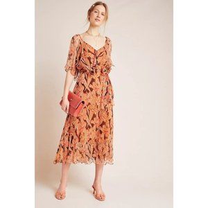Mes Demoiselles Paulette Midi Dress - Size 40, US Size 8